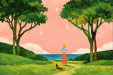 An illustration inspired by A Year of Nothing